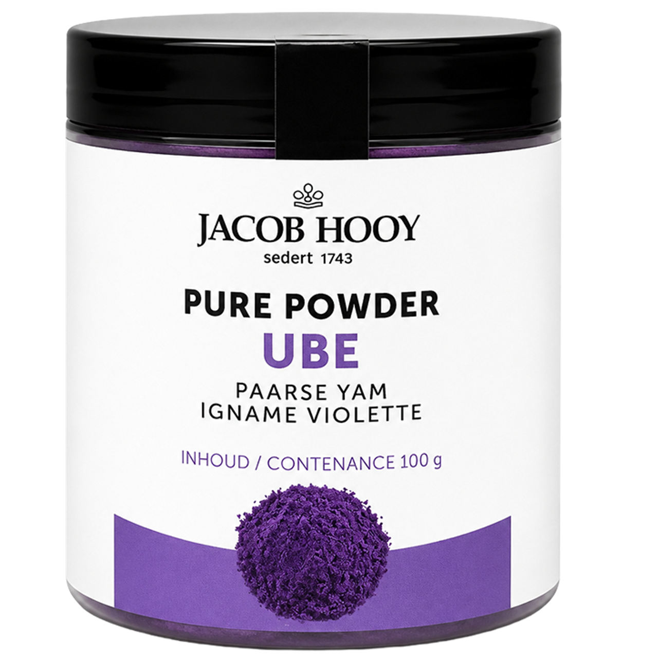 Jacob Hooy Pure Powder UBE Paarse Yam - 100g
