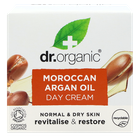 Crème de Jour Dr. Organic à l'huile d'argan marocaine 50 ml image 1