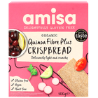 Amisa Quinoa Crackers - 100g image 1