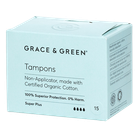 Grace & Green Tampons Super Plus - 15 stuks image 1