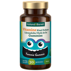 Holland & Barrett Multi Kind Lijnzaadolie Citroensmaak - 30 gummies image 1