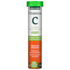 Holland & Barrett Vitamine C Bruistablet 1000mg Granaatappel / Limoensmaak - 20 bruistabletten image 1