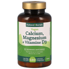 Holland & Barrett Vegan Calcium, Magnésium + Vitamine D3 - 120 comprimés image 1