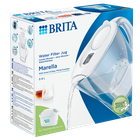 BRITA Carafe Filtrante 'Marella' Blanche + 1 filtre MAXTRA PRO - 2.4l image 1