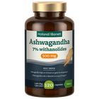 Holland & Barrett Ashwagandha 7% withanolides 500mg - 120 capsules image 1