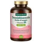 Holland & Barrett Teunisbloemolie + Vitamine B6 1500mg - 120 softgels image 1