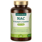 Holland & Barrett NAC N-Acetyl-L-Cysteïne 600mg - 90 capsules image 1