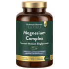 Holland & Barrett Expert Magnesium Complex Tauraat-Malaat-Bisglycinaat 150mg - 90 tabletten image 2