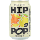 Hip Pop Kombucha Ginger & Yuzu - 330ml image 1