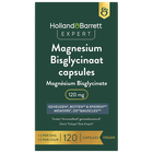 Holland & Barrett Expert Magnesium Bisglycinaat 120mg - 120 capsules image 1