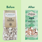 Delicious Pastilles TV Salmiak Vegan - 160g image 4