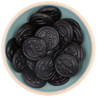 Delicious Pièces de Réglisse Salée sans Sucre - 130g image 3
