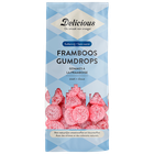 Delicious Framboos Gumdrops Suikervrij - 130g image 1