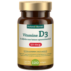 Holland & Barrett Vitamine D3 In Olijfolie 50mcg - 120 softgels image 1