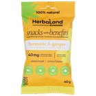 Herbaland Turmeric & Ginger Superfood Gummies - 40g image 1