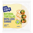 WeCare Lower Carb Tortilla Koolhydraatarme Wraps - 4 x 40g image 1