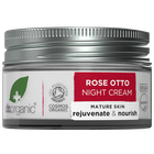 Crème de nuit Dr. Organic à l'Huile de de rose Otto - 50ml image 1