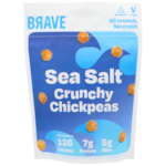 BRAVE Crunchy Chickpeas Sea Salt - 115g