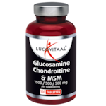 Lucovitaal Glucosamine Chondroïtine MSM - 100 comprimés