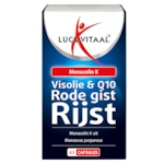 Lucovitaal Rode Gist Rijst, Visolie & Co-enzym Q10 - 63 capsules