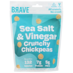 BRAVE Pois Chiches Rôtis au Sel et Vinaigre - 115 g