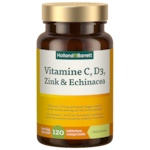 Holland & Barrett Vitamine C, D3, Zink & Echinacea - 120 tabletten