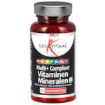 Lucovitaal Multi+ Compleet Vitaminen Mineralen Aardbei-Ananas smaak - 60 kauwtabletten