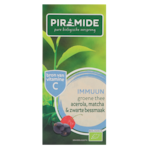 Piramide Immuun Groene Thee Acerola, Matcha & Zwarte Bes Bio - 20 theezakjes