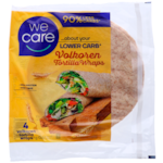 WeCare Lower Carb Volkoren Tortilla Wraps - 4 x 40g