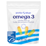Arctic Blue Oméga 3 Huile de Poisson DHA/EPA + Vitamine D - 30 capsules