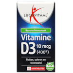 Lucovitaal Vegan Vitamine D3 10mcg – 60 kauwtabletten