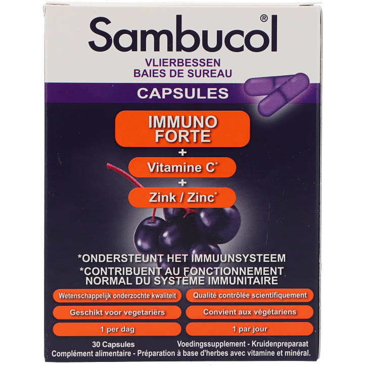Sambucol Immuno Forte (30 Capsules)