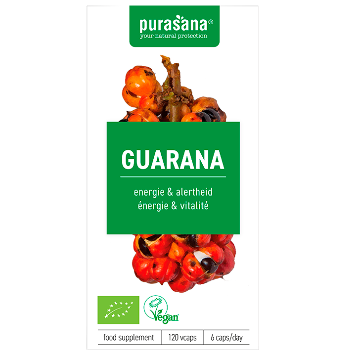 Purasana Guarana Bio (120 Capsules)-1