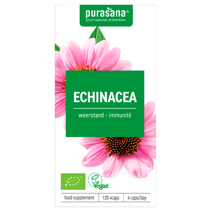 Purasana Echinacea Bio, 220mg (120 Capsules)-1