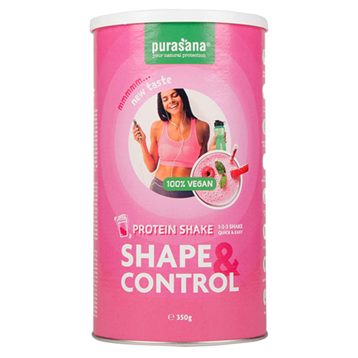 Purasana Vegan Protein Shake AardbeiFramboos kopen bij Holland & Barrett