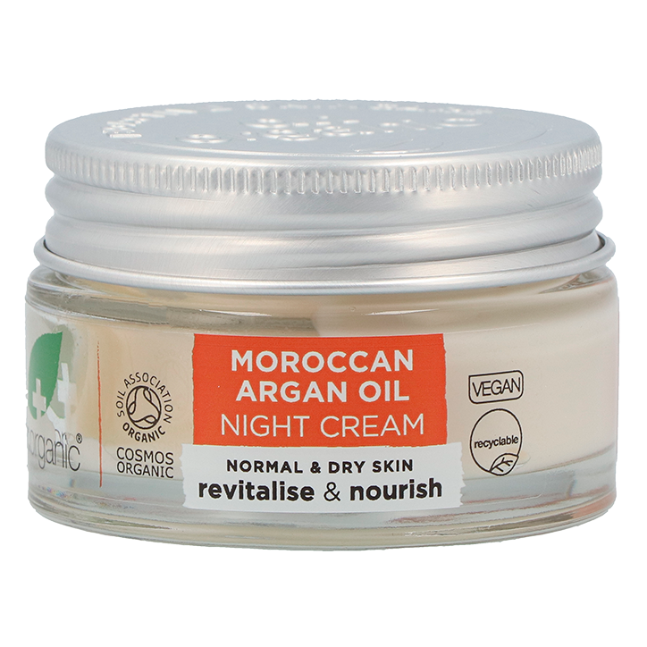 Crème de Jour Dr. Organic à l'huile d'argan marocaine 50 ml-2