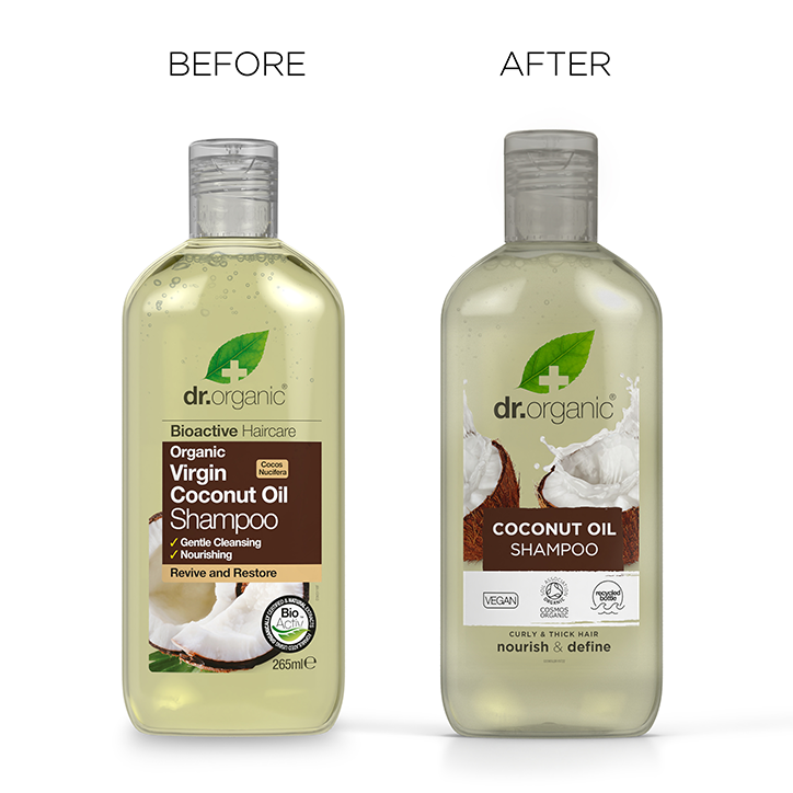 Dr. Organic Virgin Coconut Oil Shampoo - 265ml