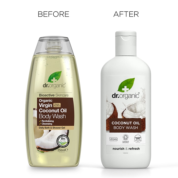 Dr. Organic Virgin Coconut Oil Body Wash - 250ml-3