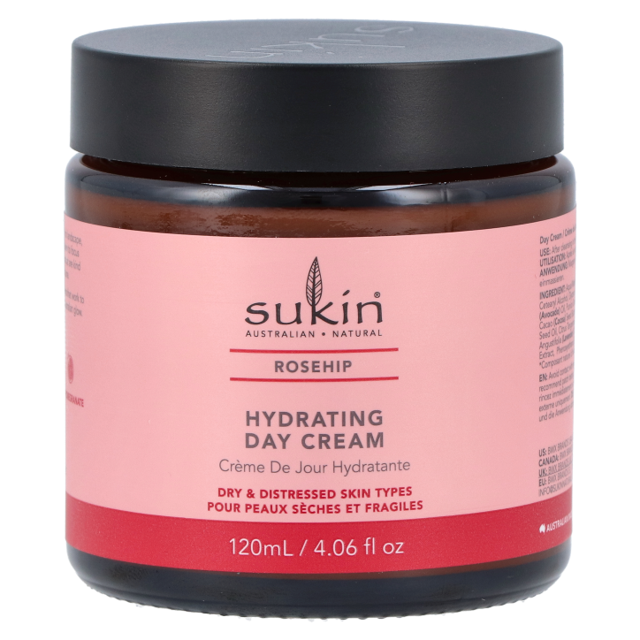 Sukin Hydrating Day Cream Rose Hip Oil - 120ml