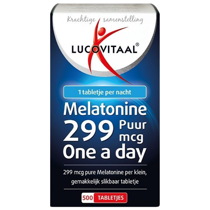 Lucovitaal Melatonine Puur, 0.299mg (500 Tabletten)-1