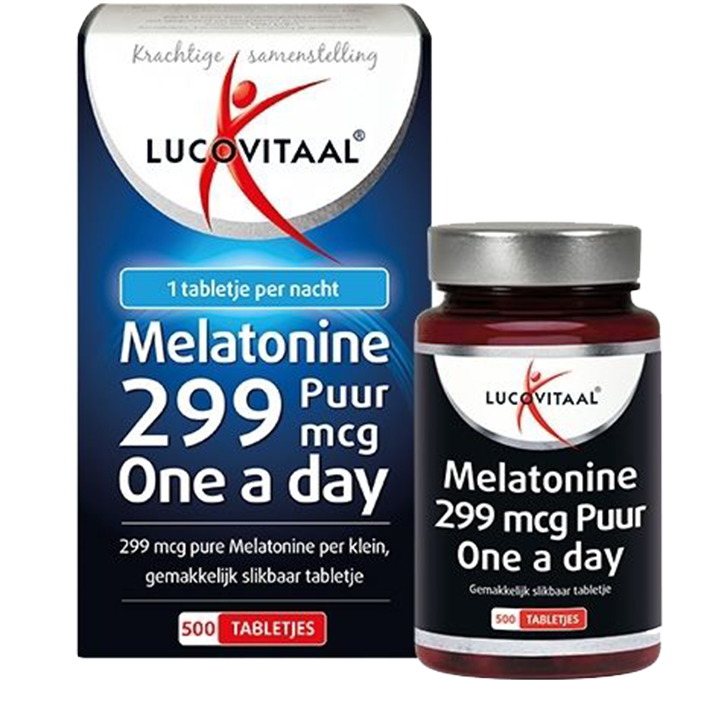 Lucovitaal Melatonine Puur, 0.299mg (500 Tabletten)-2