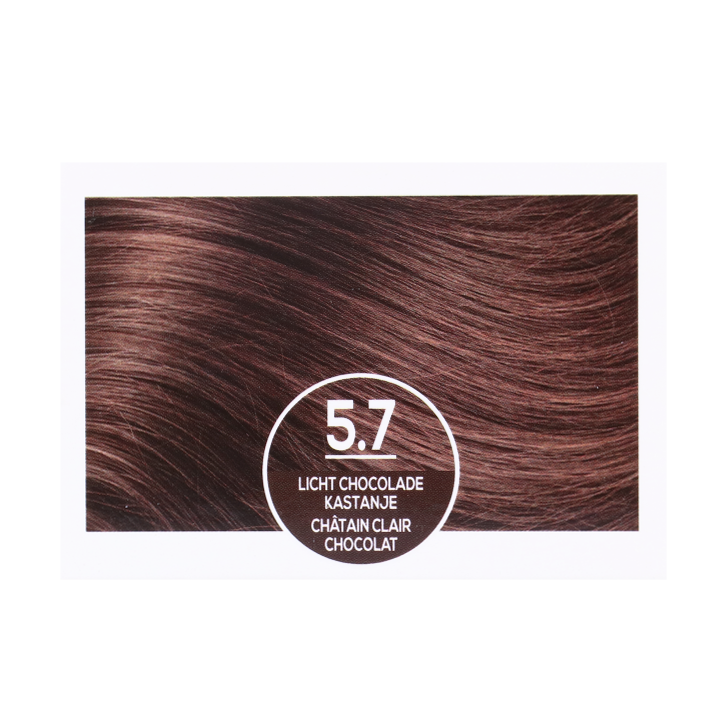 Naturtint Permanente Haarkleuring 5.7 Licht Chocolade Kastanje - 170ml-2