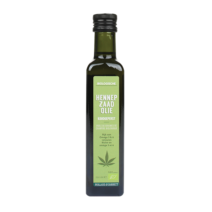 Holland & Barrett Hennepzaadolie Bio - 250ml
