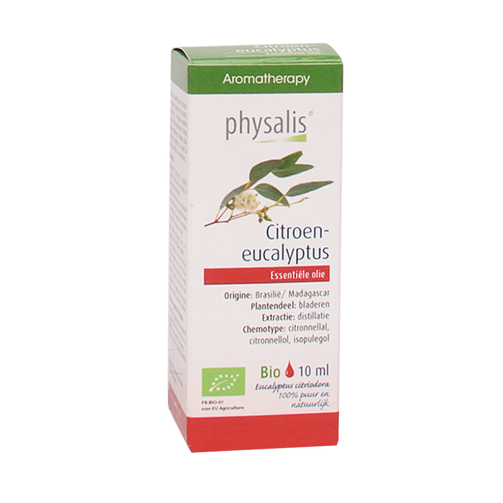 Physalis Citroen Eucalyptus Olie Bio - 10ml-1