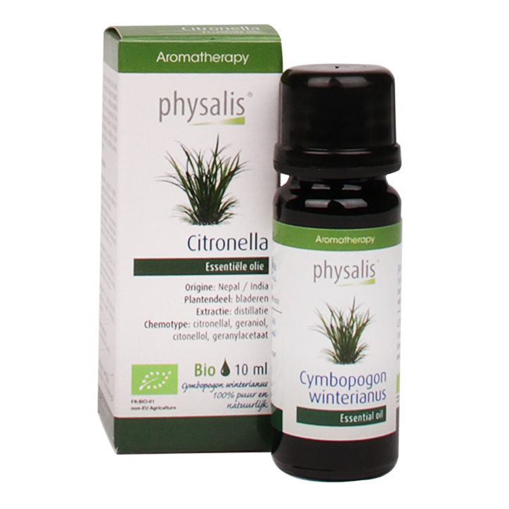 Physalis Citronella Olie Bio - 10ml-2