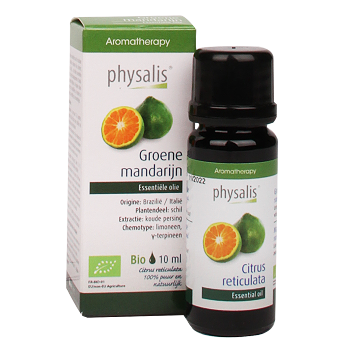 Huile Physalis Mandarine verte Bio - 10ml-2