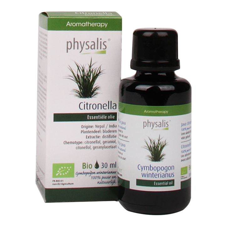 Physalis Citronella Olie Bio - 30ml-2