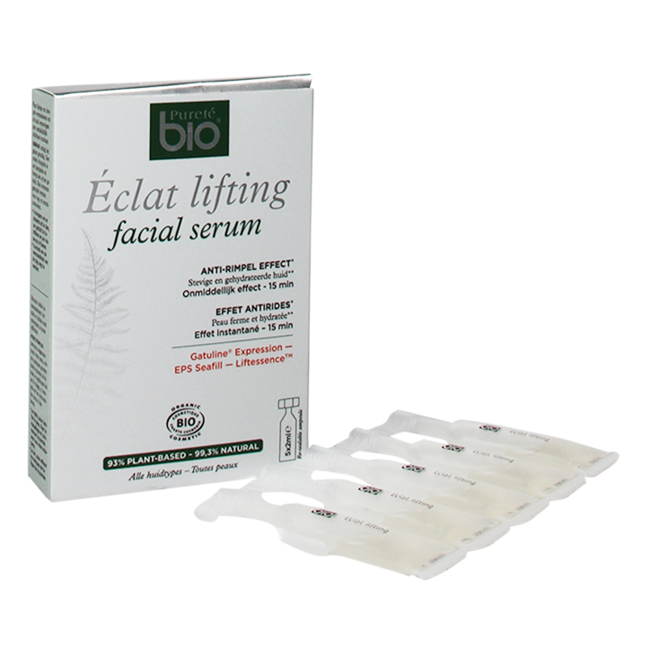 Pureté Bio Eclat Lifting Facial Serum - 5 x 2ml ampullen