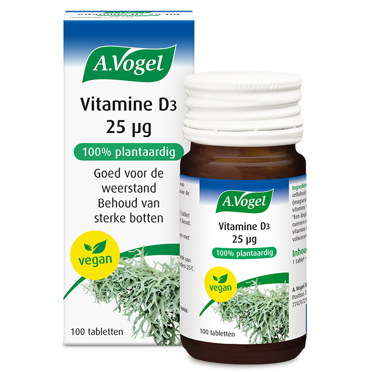 A.Vogel Vitamine D3 25 mcg (100 Tabletten)