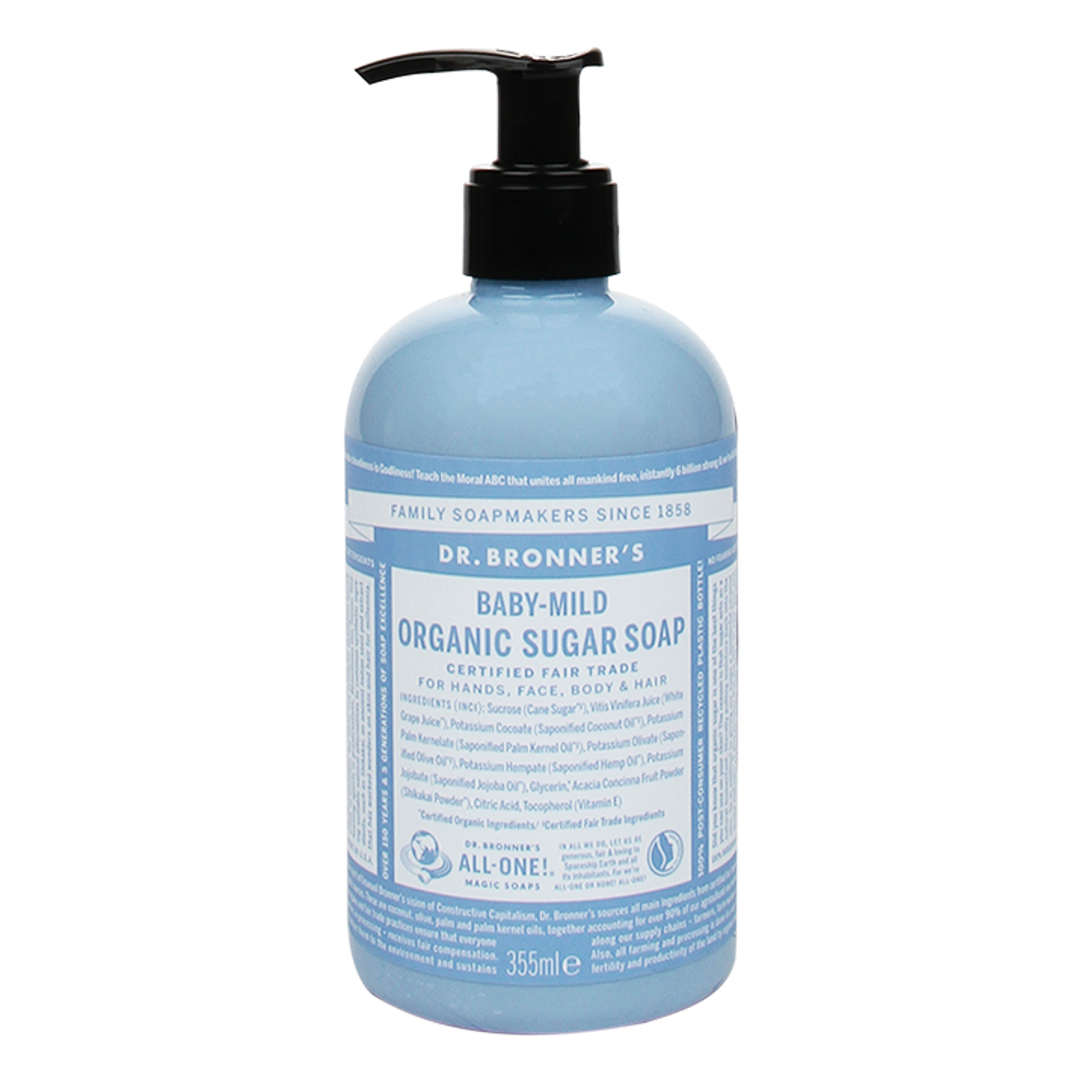 Dr Bronner's Biologische Suiker Zeep Neutraal Baby